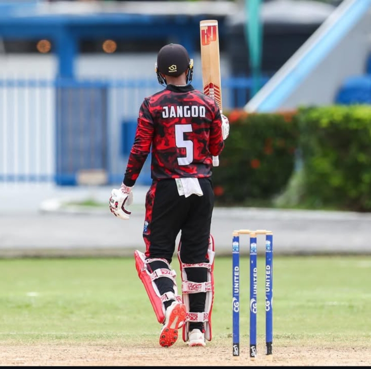 Amir jangoo on cricket ground