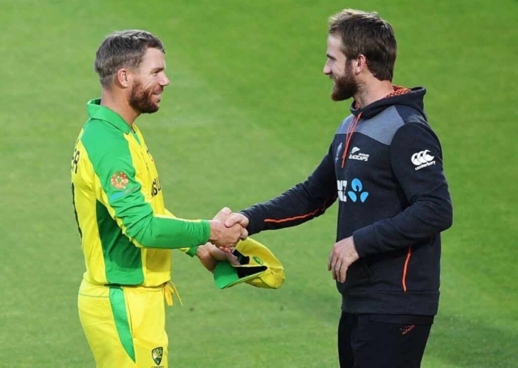 Kane Williamson and David Warner