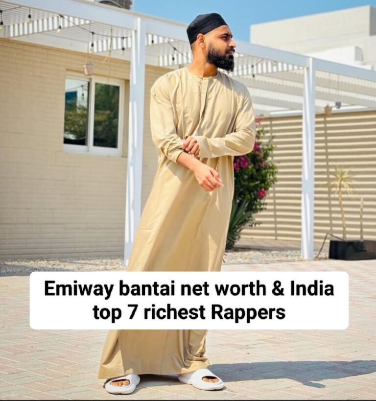 Emiway bantai net worth & India top 7 richest Rappers